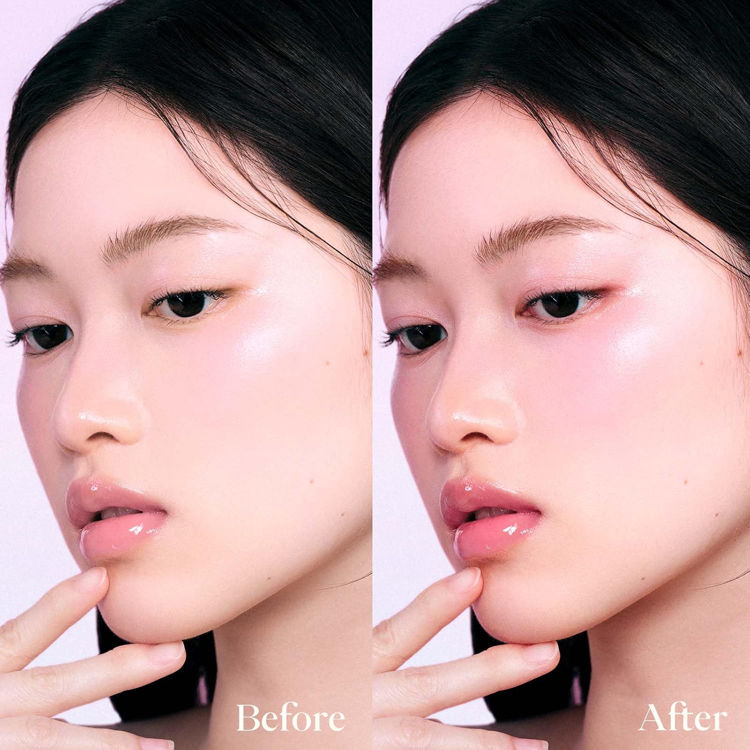 Thumbnail 6 de JOOCYEE AURA Glazed Blush Highlighter: Veil Nude, Dewy Finish