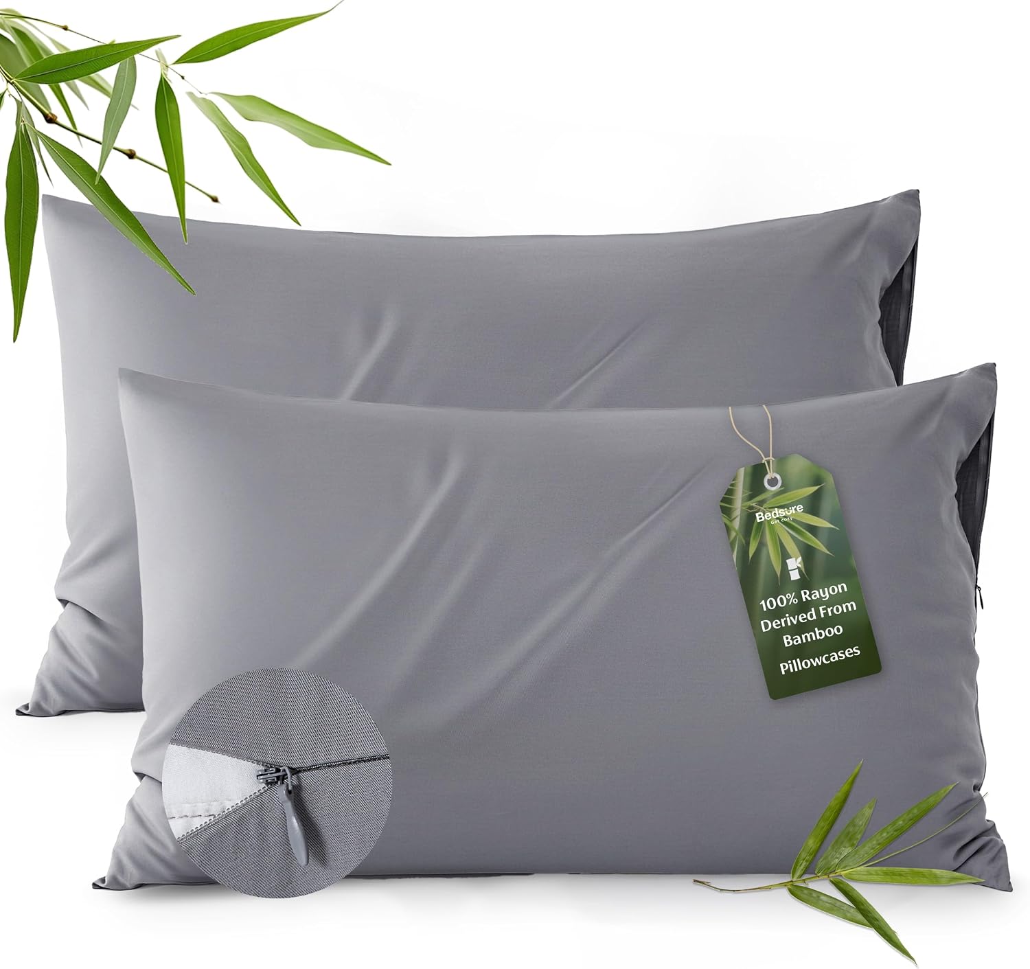 Detalle de Bedsure Pillowcases Standard Size