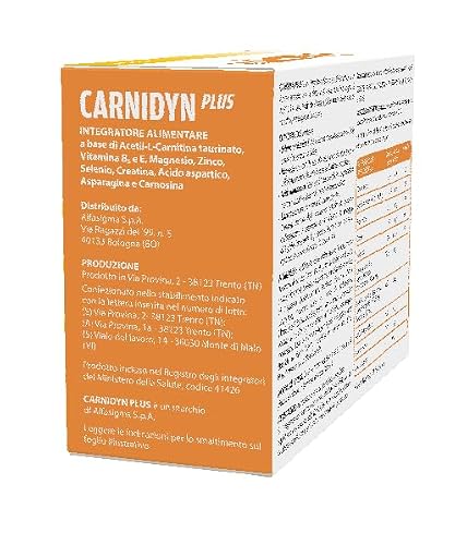 Thumbnail 7 de Carnidyn Plus: integratore in bustine per energia e concentrazione, gusto arancia