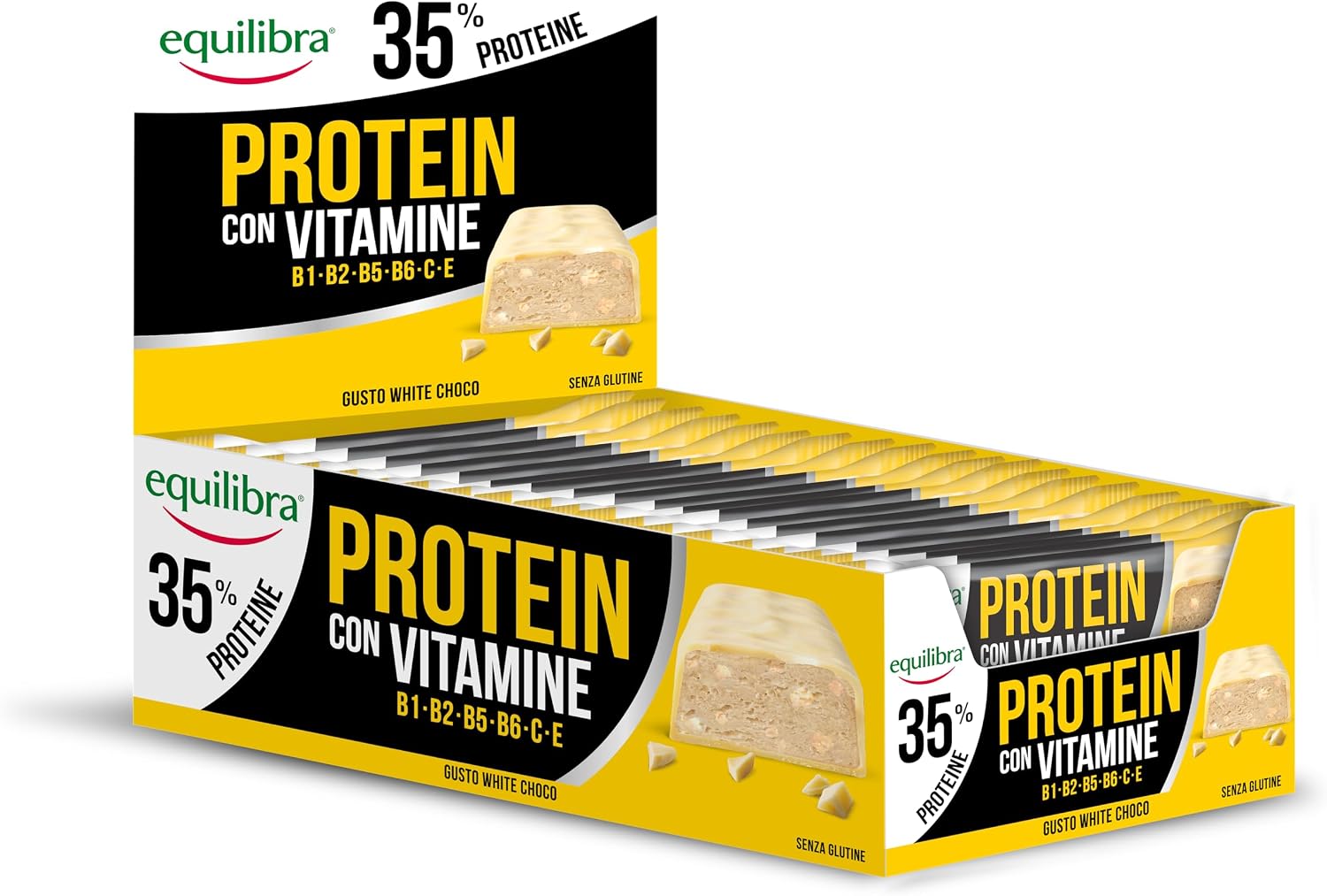 Detalle 2 de Equilibra Barrette Proteiche 24x45g 35% proteine