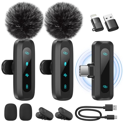Detalle de WARM BOX Micro Cravate sans Fil – Pack 2 pour TikTok, Vlogs et YouTube