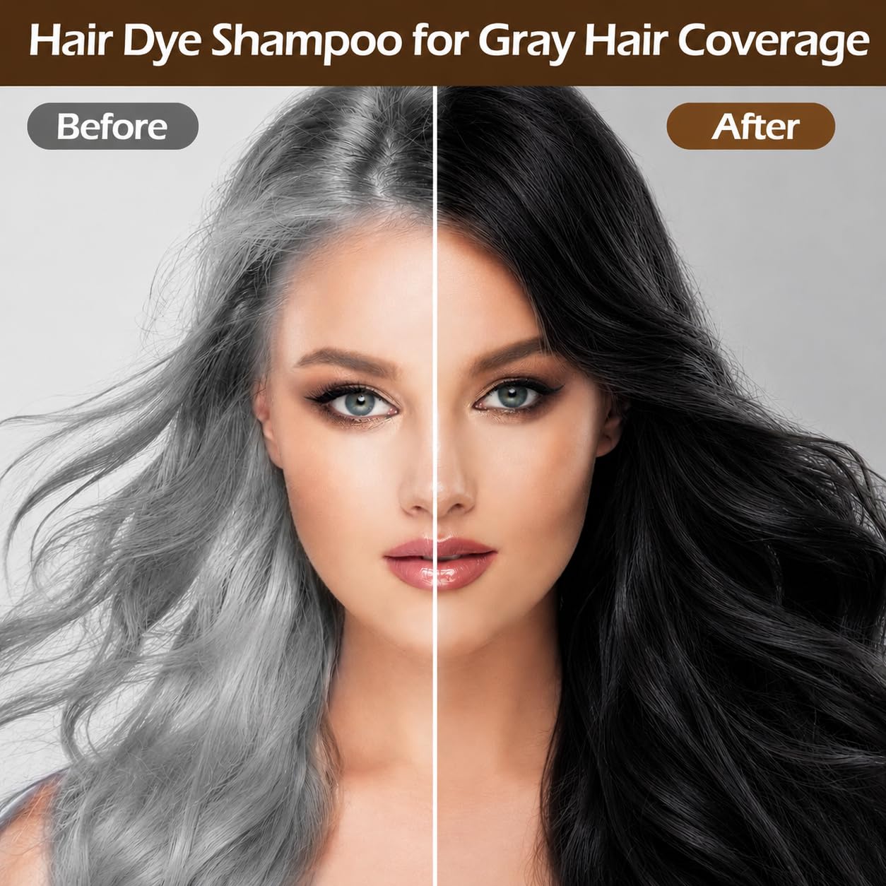 Thumbnail 1 de Haarfärbeshampoo Schwarz 500ml