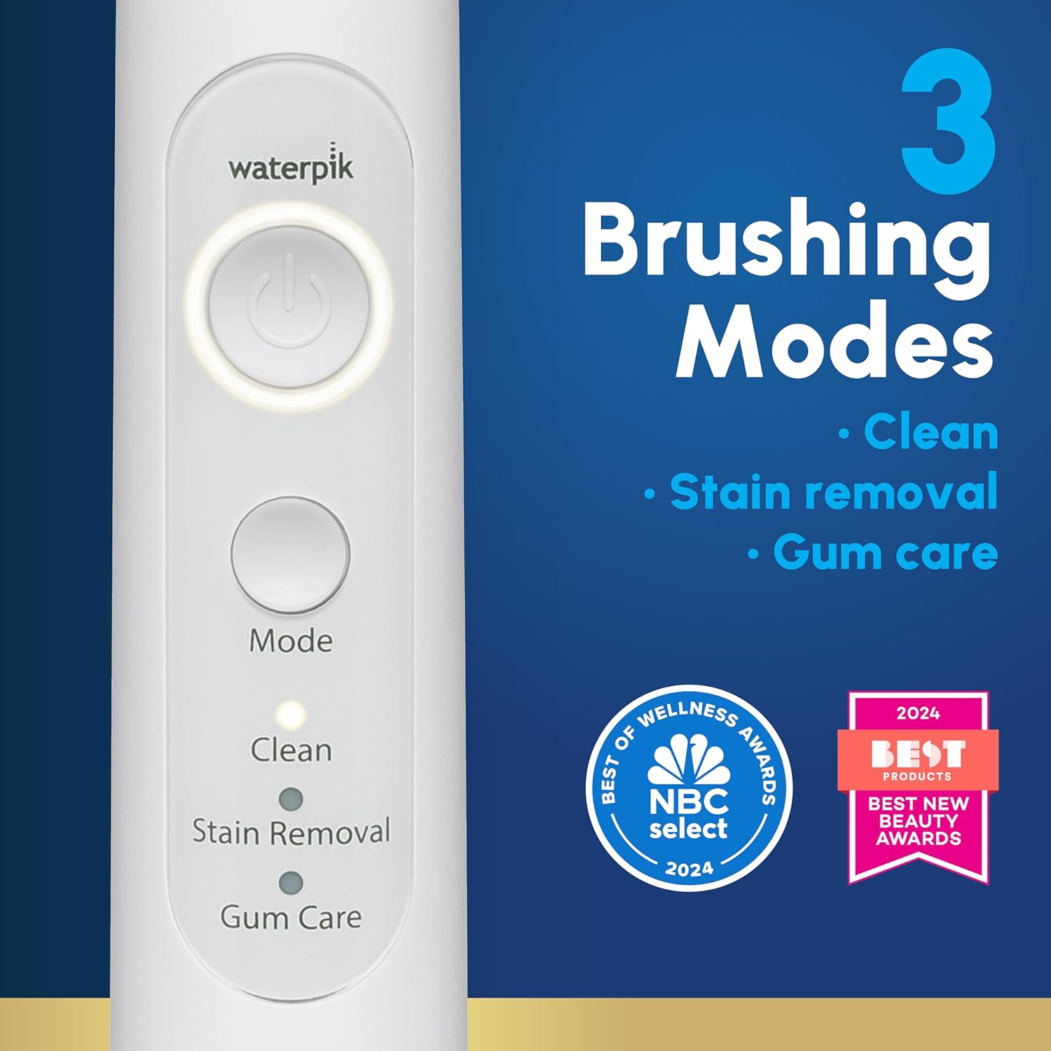 Detalle 2 de Waterpik Sensonic Complete Care CC-04: Water Flosser + Rechargeable Toothbrush Combo