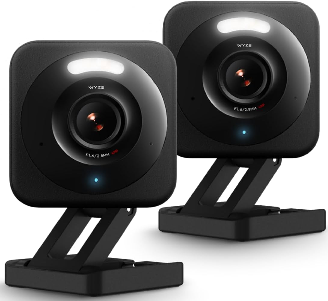 Detalle de Wyze Cam v4 (Latest Model) 2.5K AI Security Camera for Indoor/Outdoor Use