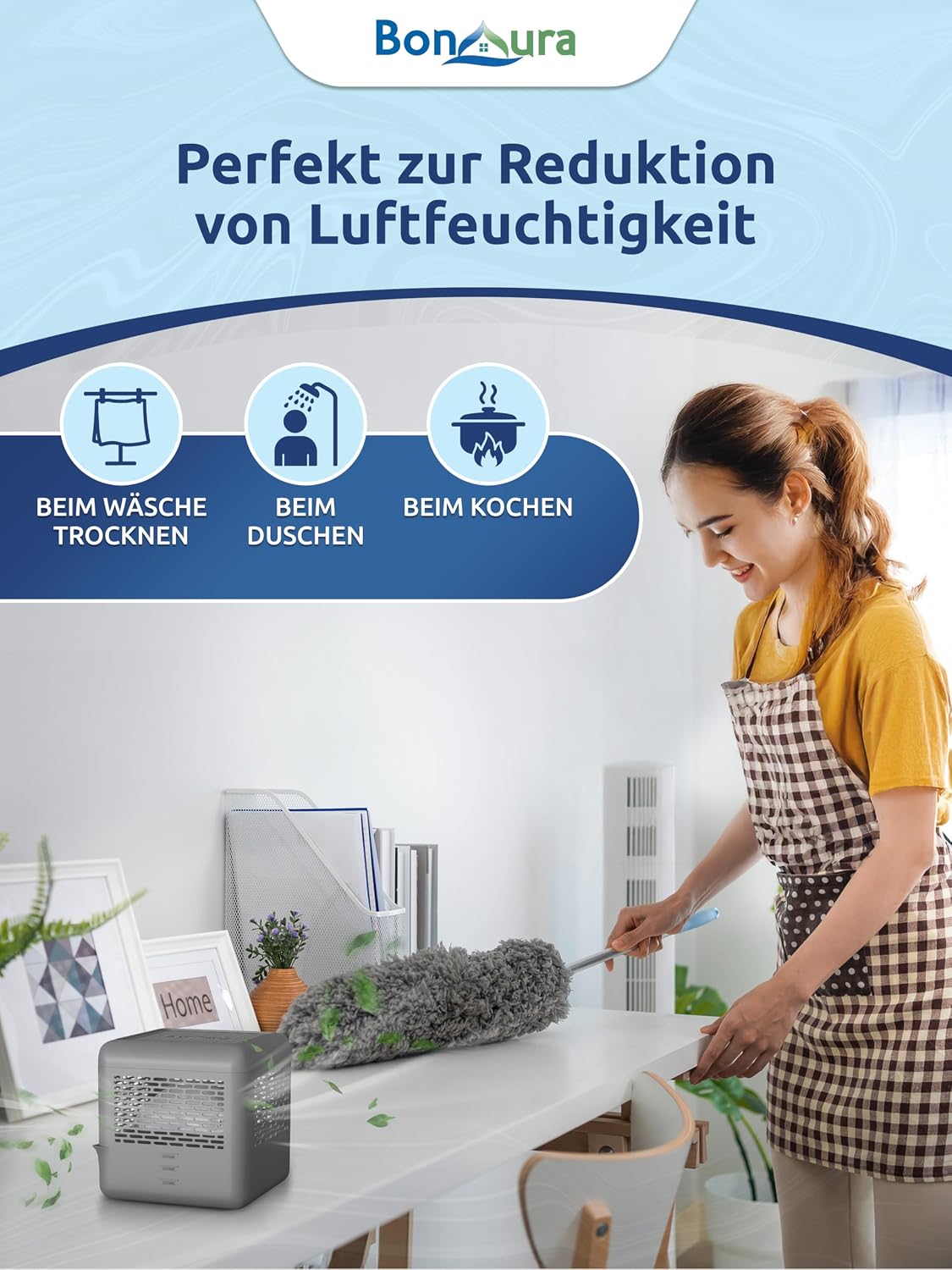 Detalle 2 de Luftentfeuchter BonAura Set für 40 m²
