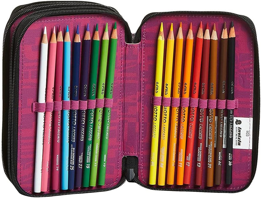Thumbnail 3 de Seven Trousse à crayons XXL WILDFLOWERS – trousse à 3 compartiments pour fournitures scolaires