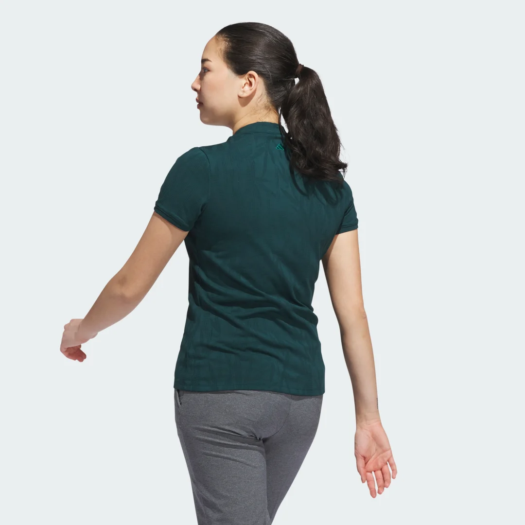 Thumbnail 1 de Adidas Polo jacquard Go-to verde