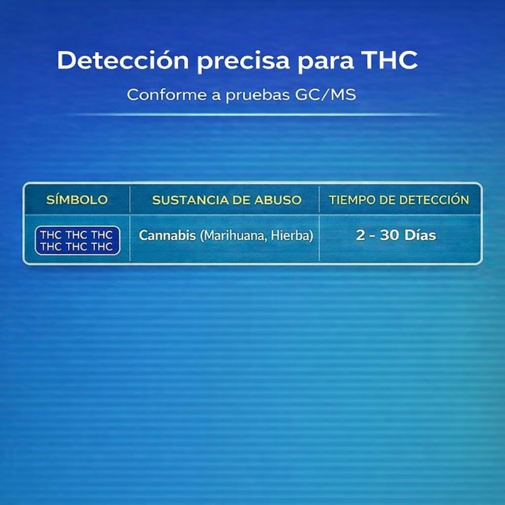 Thumbnail 1 de Test Drogas THC en Orina 10 unidades 50 ng/mL