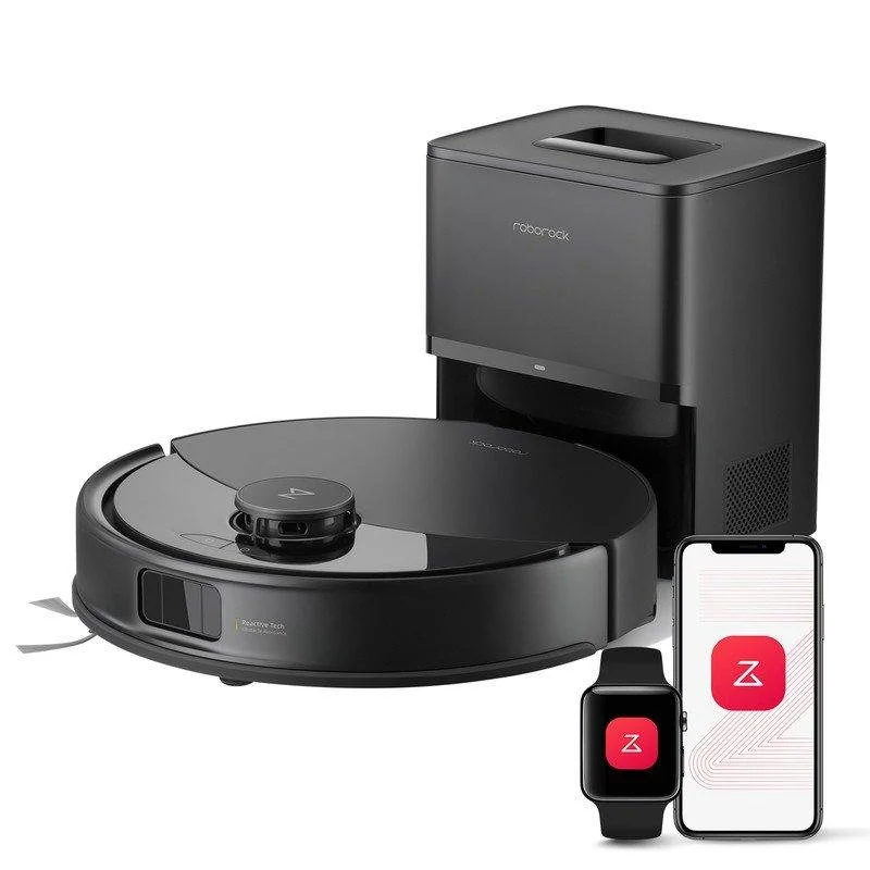 Detalle de Roborock Q10 Pf+: robot aspirador y fregasuelos con navegación LiDAR y autovaciado
