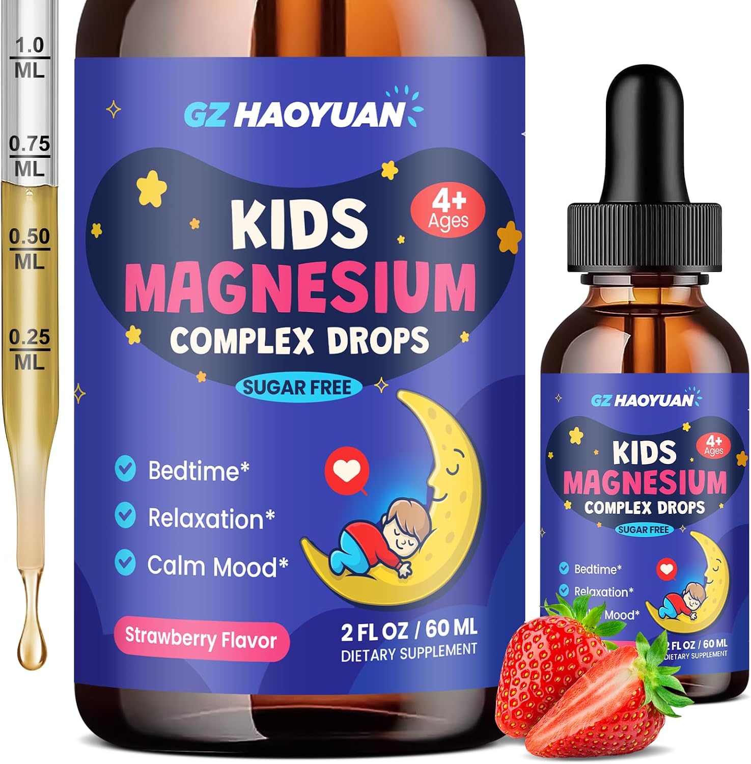 Detalle de Kids Magnesium Liquid Drops 2 fl oz