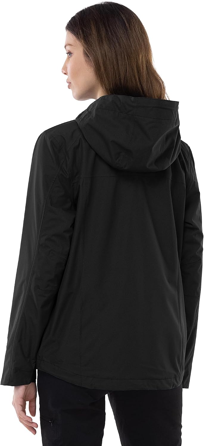 Detalle de Outdoor Ventures Packable Rain Jacket Women – Lightweight, Waterproof with Hood for Cycling