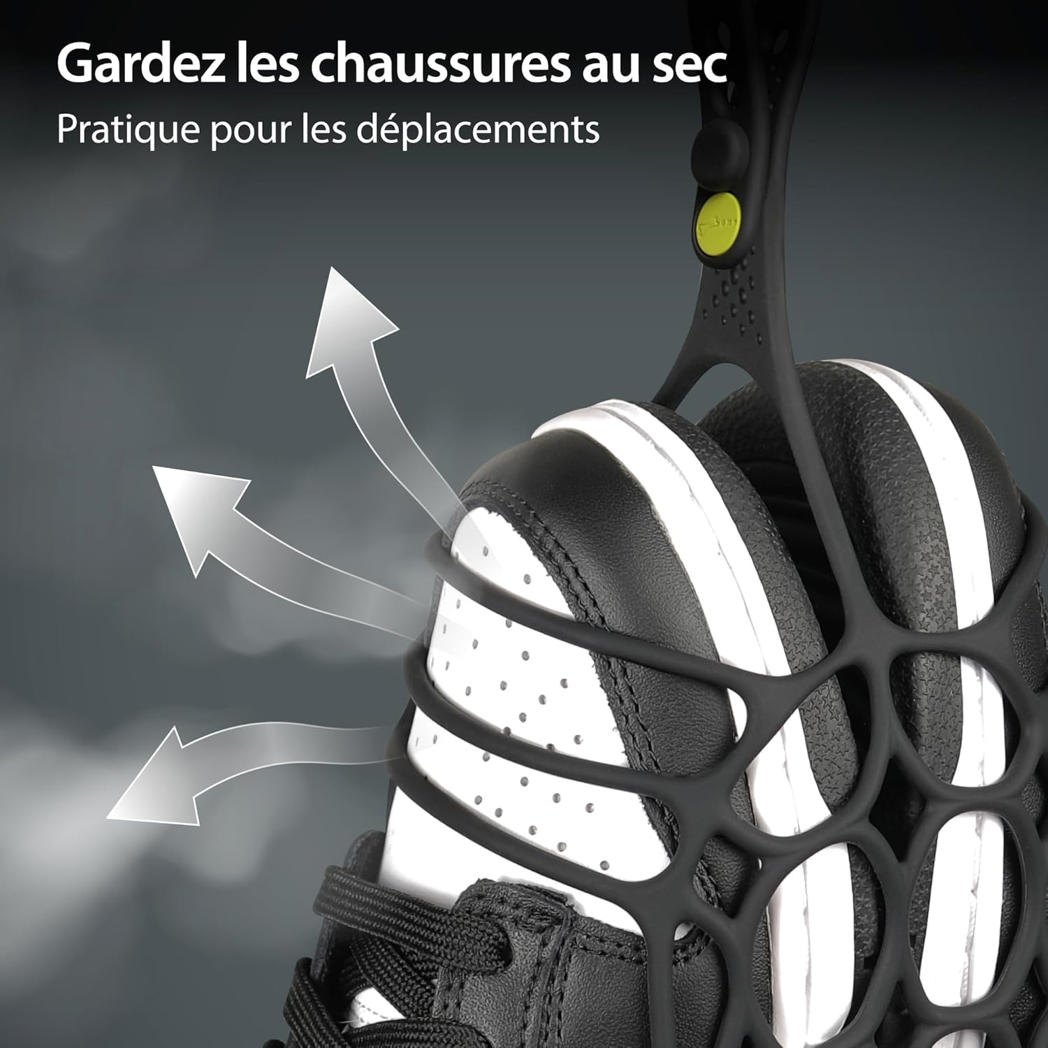 Thumbnail 1 de Bone Shoe Tie : housse en silicone légère et compacte pour transporter et sécher vos chaussures