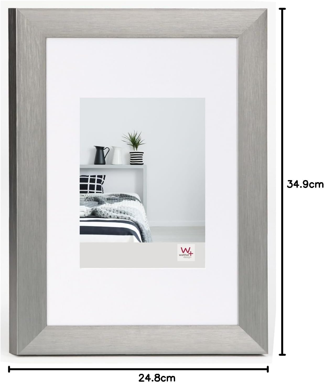 Detalle de Cadre photo Walther Design Aluline AL030D – Aluminium 20 × 30 cm