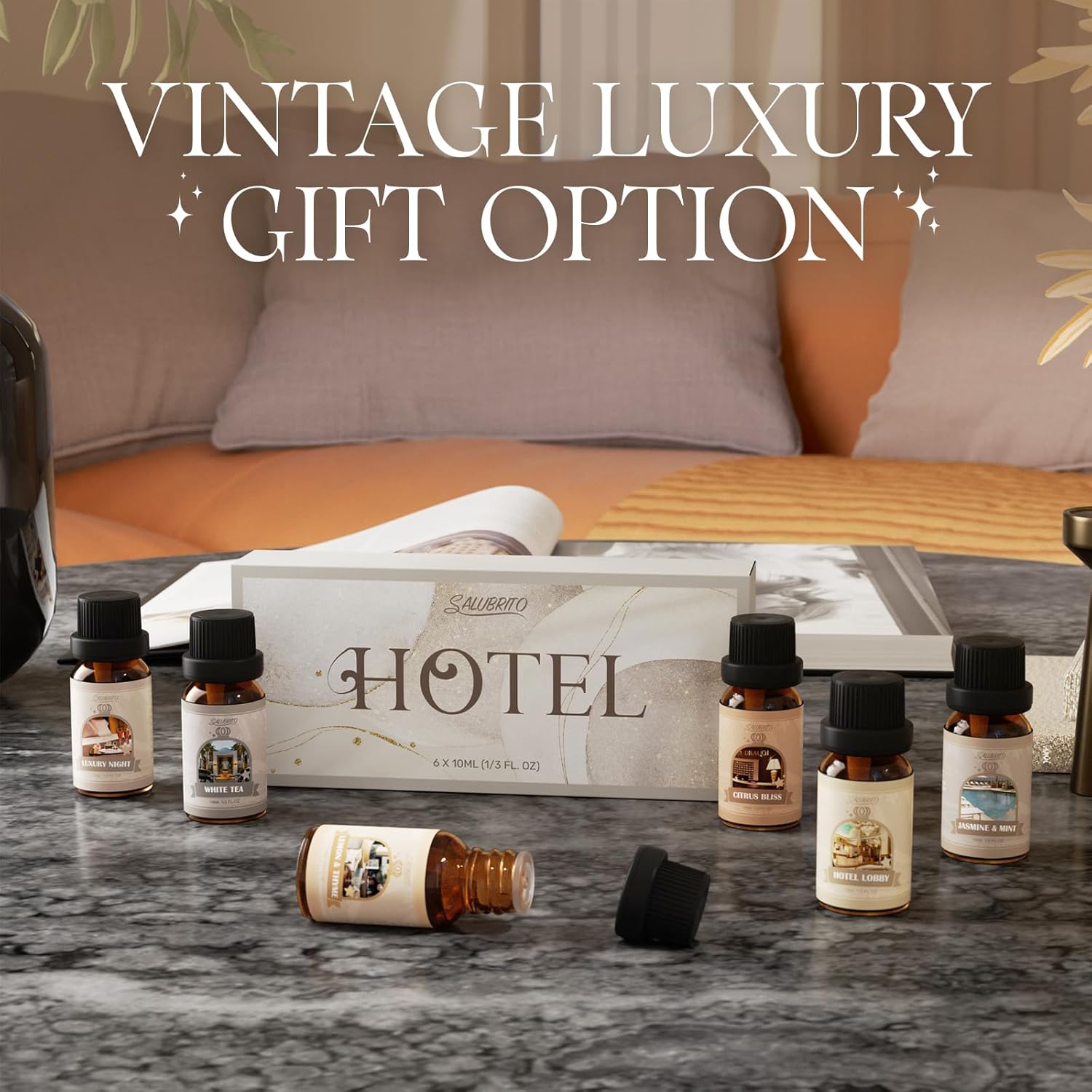 Thumbnail 1 de SALUBRITO Hotel Duftöl Set für Diffuser