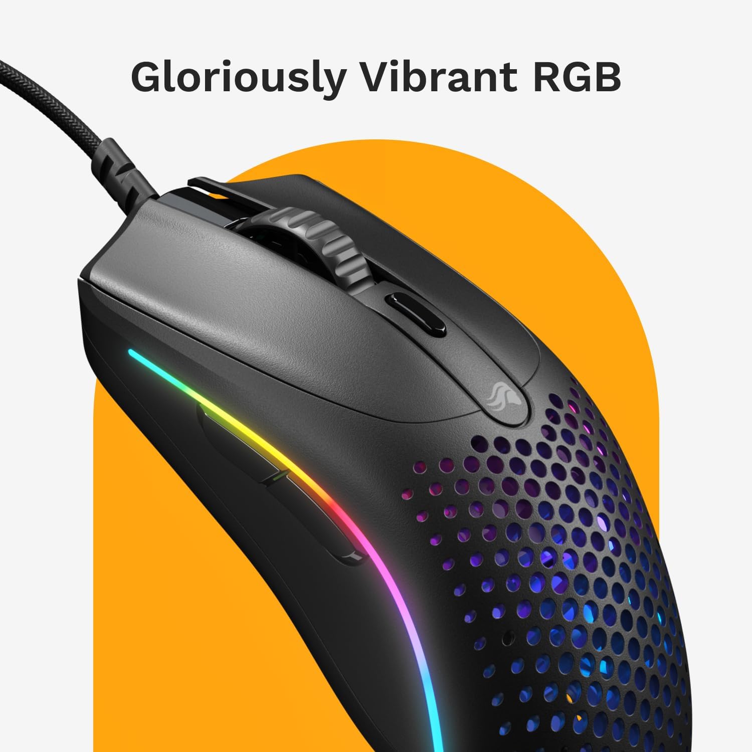Detalle 1 de GLORIOUS Model O 2 Mini Wired Gaming Mouse, 49 g, 26K DPI Sensor, 6 Buttons