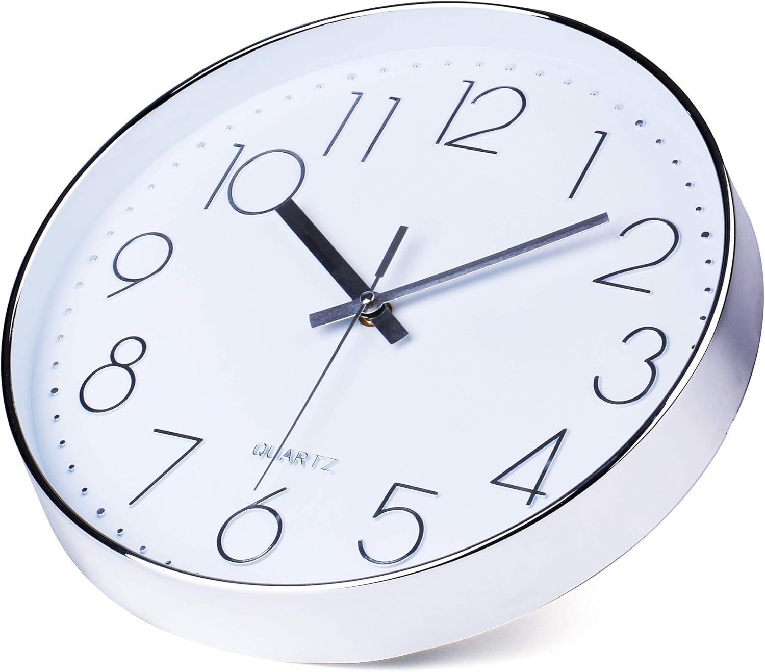 Detalle 1 de Jomparis 30 cm Modern Quartz Wanduhr