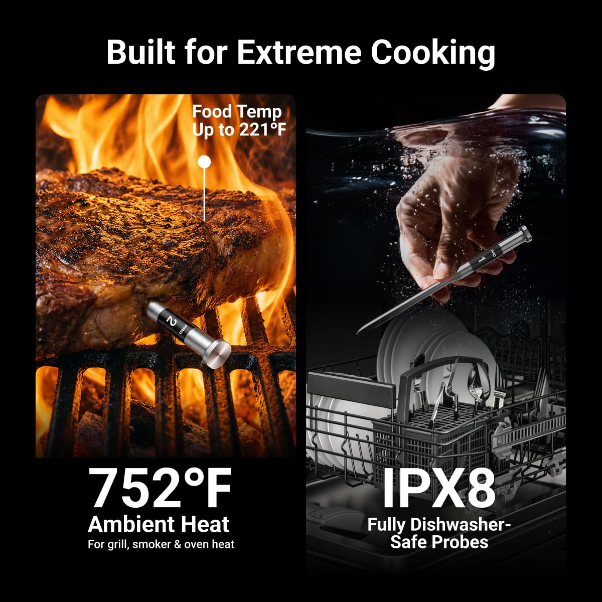 Thumbnail 5 de ThermoMaven 3000FT Smart Wireless Meat Thermometer with 6 Sensors