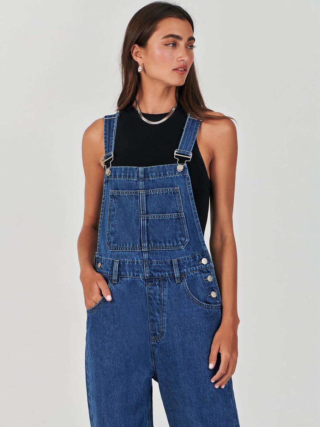 Thumbnail 4 de ANRABESS Denim Overalls in Rayon
