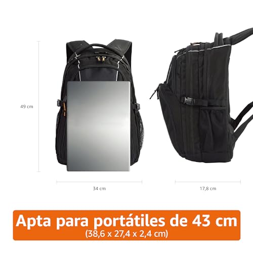 Detalle 2 de Amazon Basics Mochila para portátil 17"