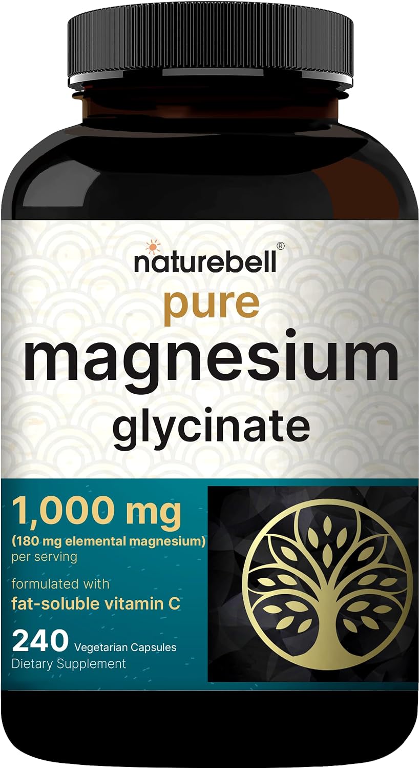Detalle de NatureBell Magnesium Glycinate Capsules 240 Count