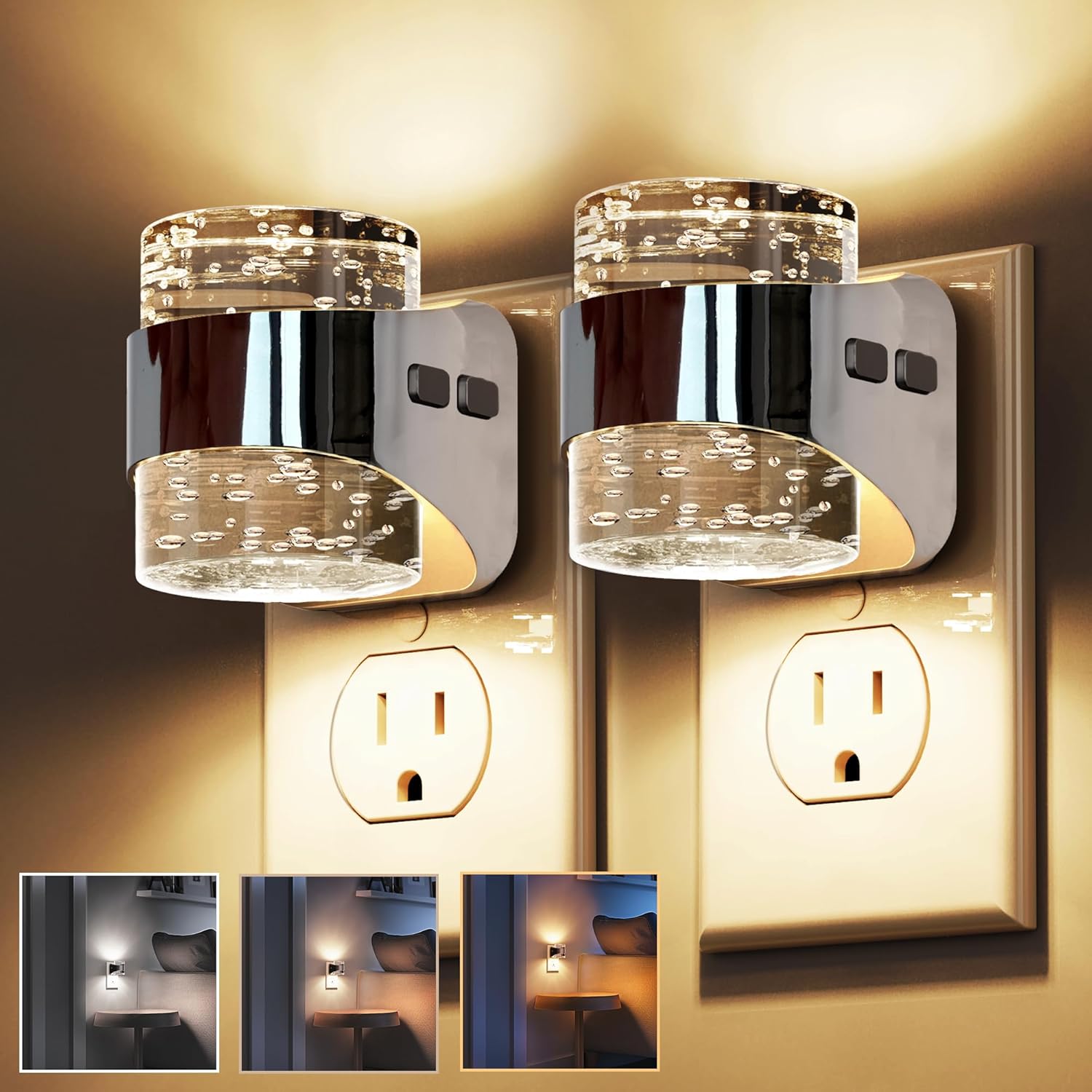 Detalle de L LOHAS Plug-In Night Light, 3CCT