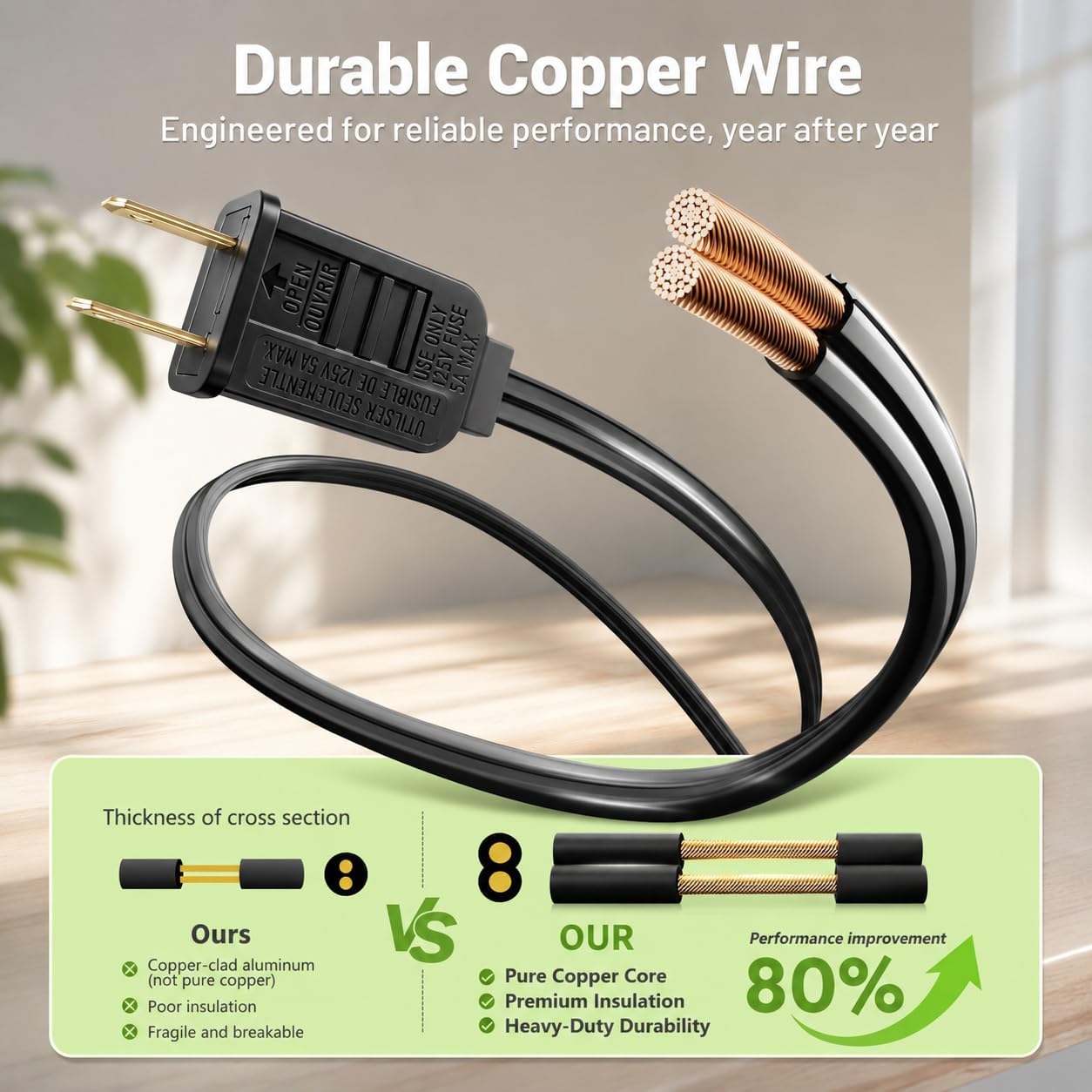 Thumbnail 4 de SUXWIC S11 200 ft LED Outdoor String Lights, 2700K Warm White, IP65