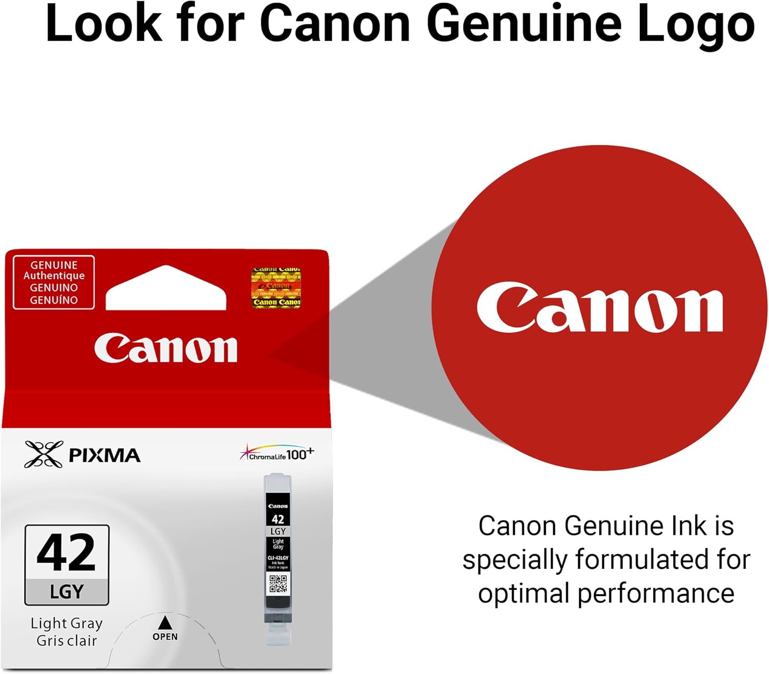 Detalle 2 de Canon 6391B002 Ink Cartridge Grey