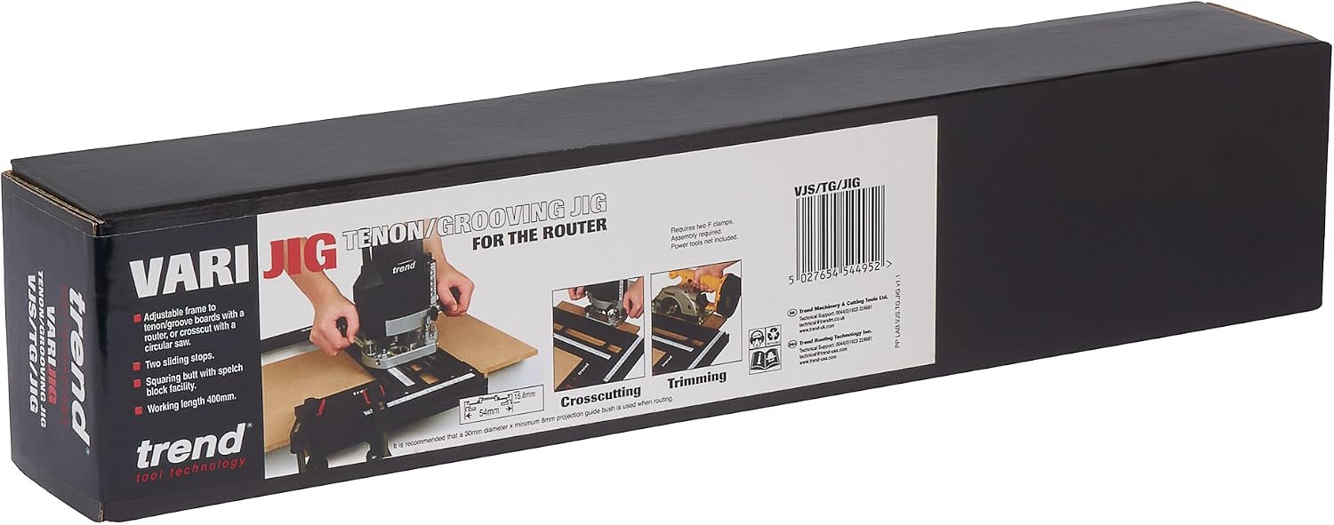 Detalle 1 de Trend Varijig Tenon and Grooving Jig (VJS/TG/JIG) for precise tenons and grooves