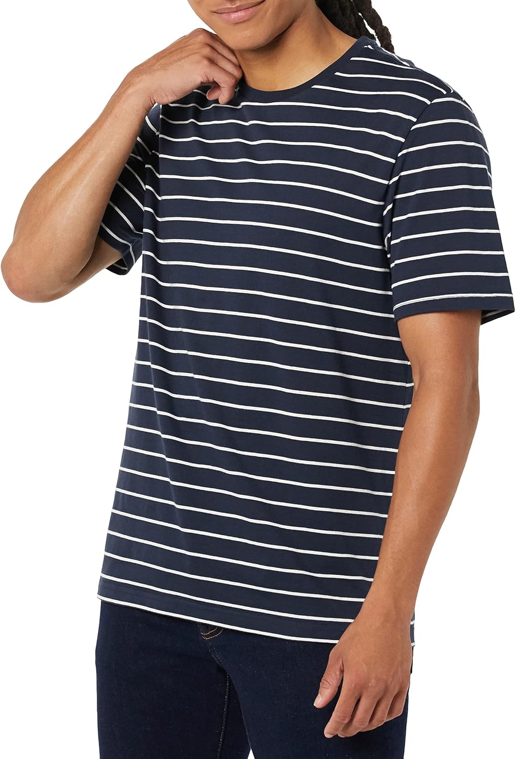 Thumbnail 1 de Amazon Essentials Herren Kurzarm-T-Shirt mit Rundhalsausschnitt aus Baumwolle – Regular Fit