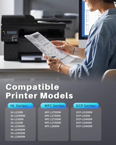 Thumbnail 1 de INK4U TN2320: Tóner compatible para Brother HL-L2300D, HL-L2340DW y más