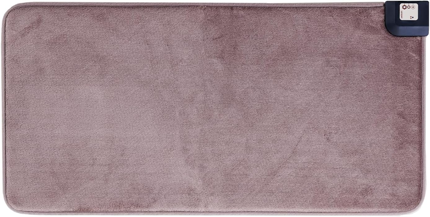 Detalle de ライフジョイ(LIFEJOY) LFM451K-BM 電気マット 45cm角 フランネル・強弱切替 ダークブラウン