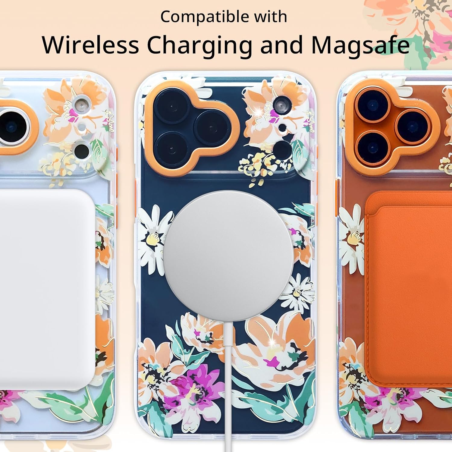 Detalle 2 de YeLoveHaw Clear Magnetic Case for iPhone 17 Pro Max