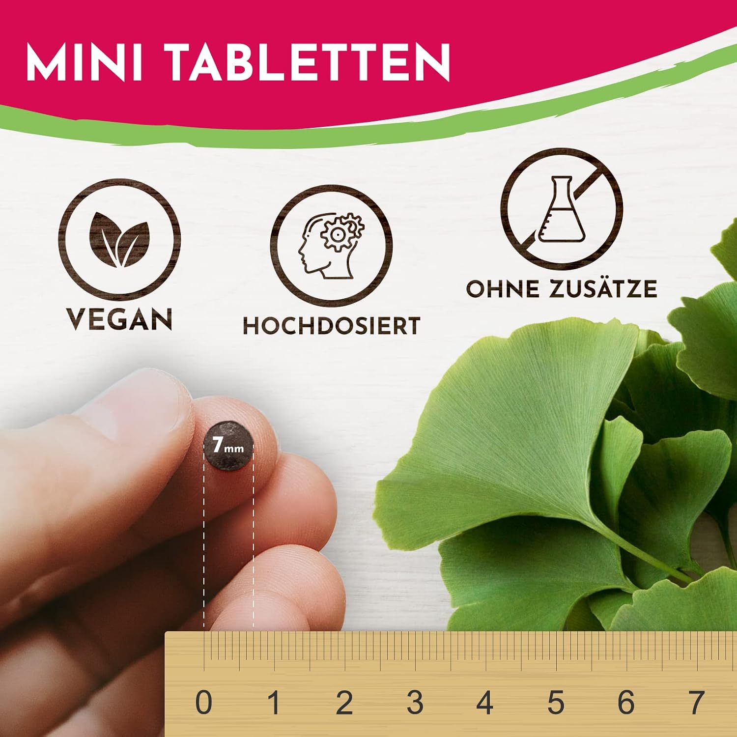 Thumbnail 4 de Ginkgo Biloba 6000mg 365 Tabletten