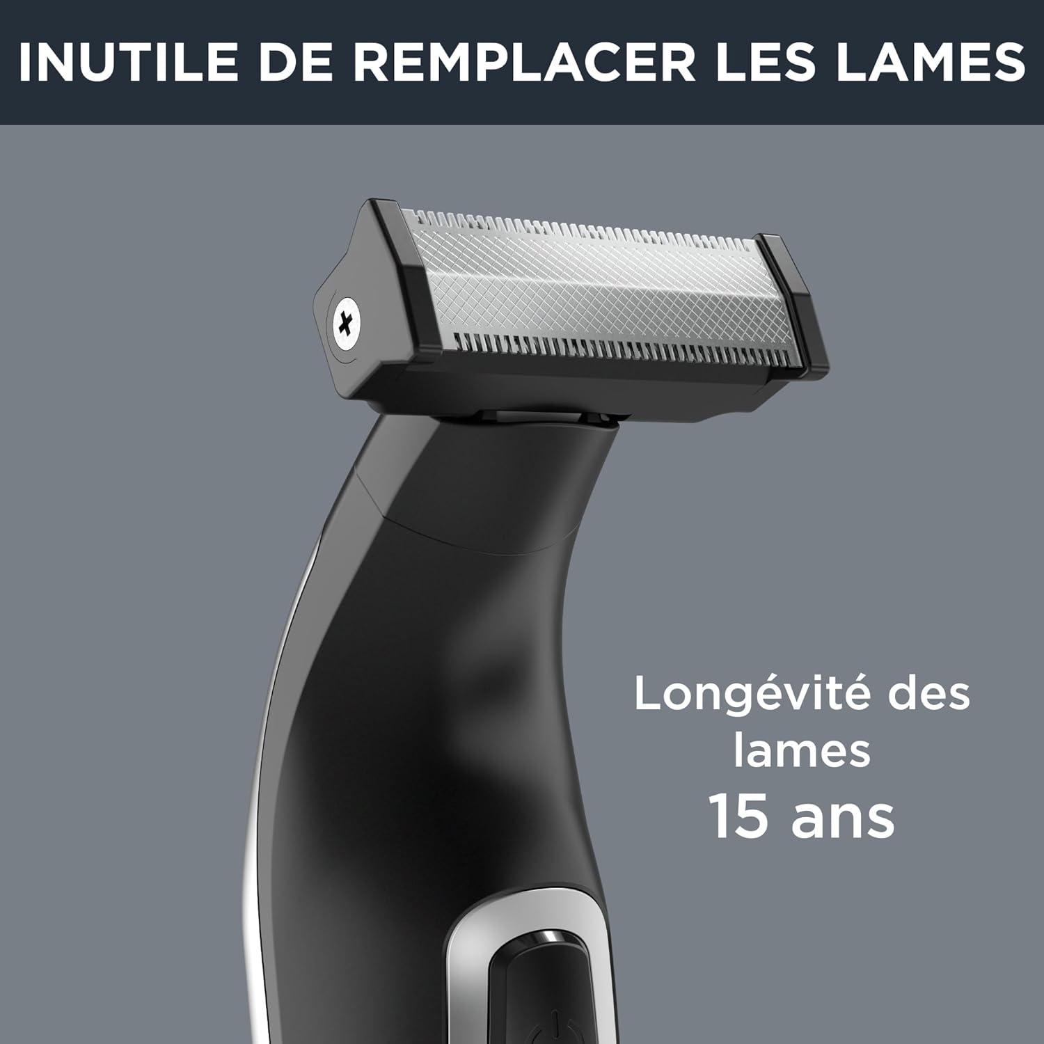 Detalle de ROWENTA Forever Sharp Tondeuse Barbe Hybride 3en1 – précision, autonomie et confort