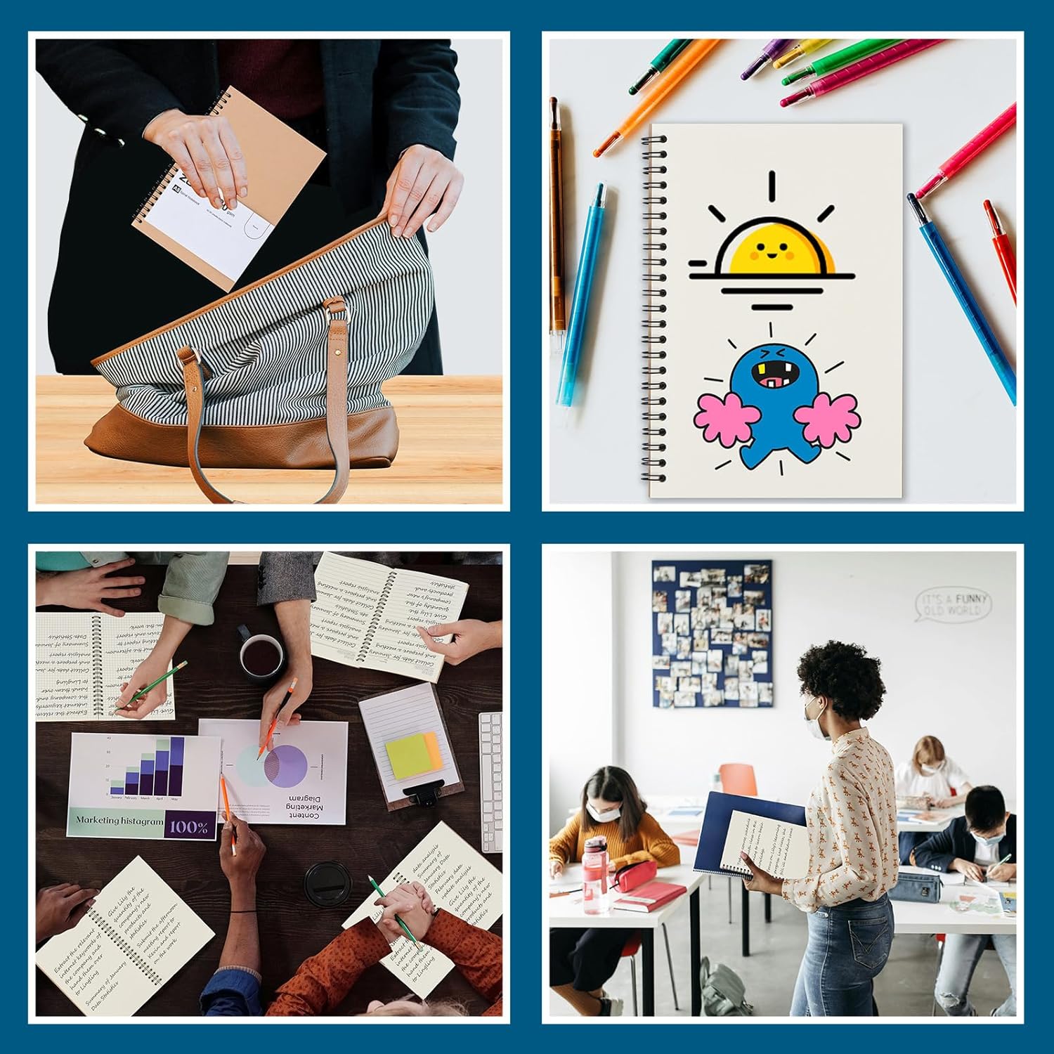 Thumbnail 4 de ZCZN A5 Cahier 60 feuilles 📒