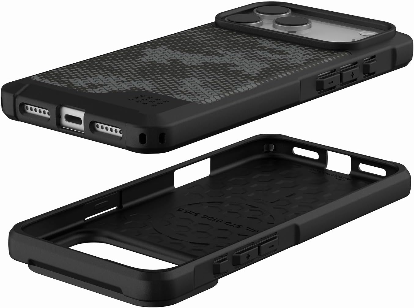 Detalle de URBAN ARMOR GEAR UAG-IPH25LA-FLM-GP iPhone 17 Pro Max用ケース METROPOLIS LT MagSafe対応・耐衝撃