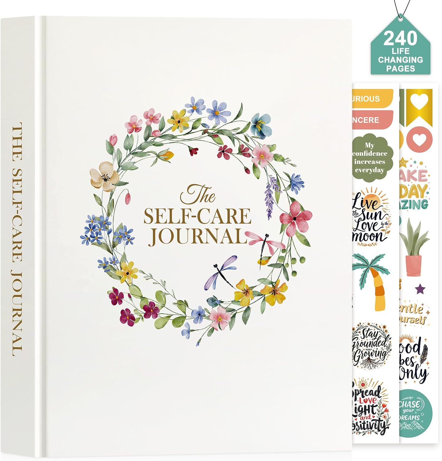Detalle de Lanpn Self Care Journal for Women: 91-Day Guided Journal for Mindfulness and Self-Love