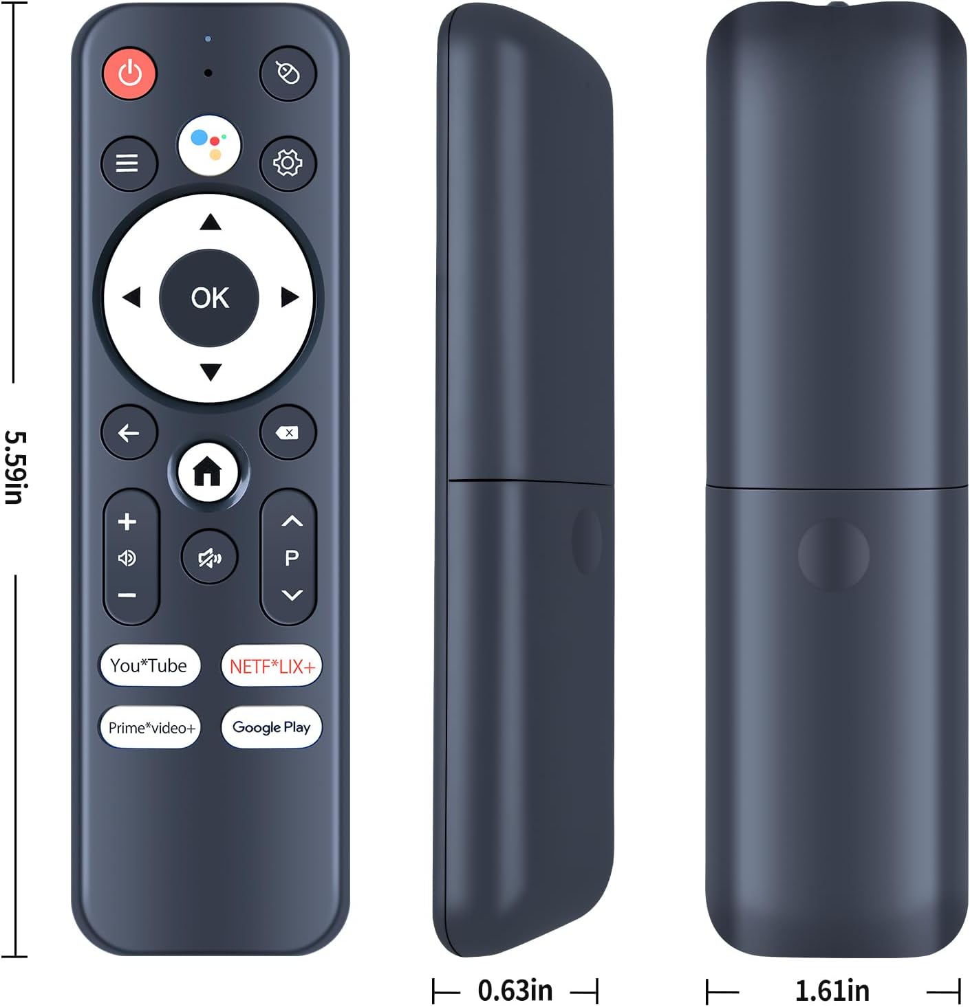 Thumbnail 2 de TCNOUMT Replacement Remote Control for MORTAL.ANDROIDTV tamACX Android+13.0 tv Box