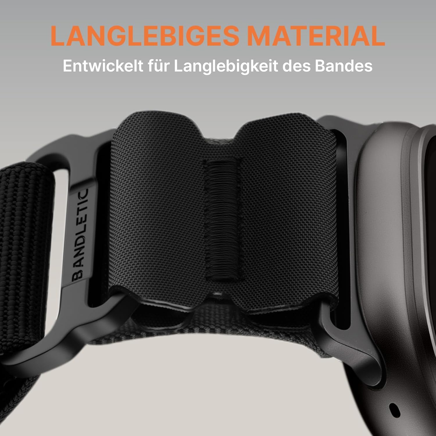 Detalle 2 de Bandletic Nylon Armband Apple Watch Ultra 49mm