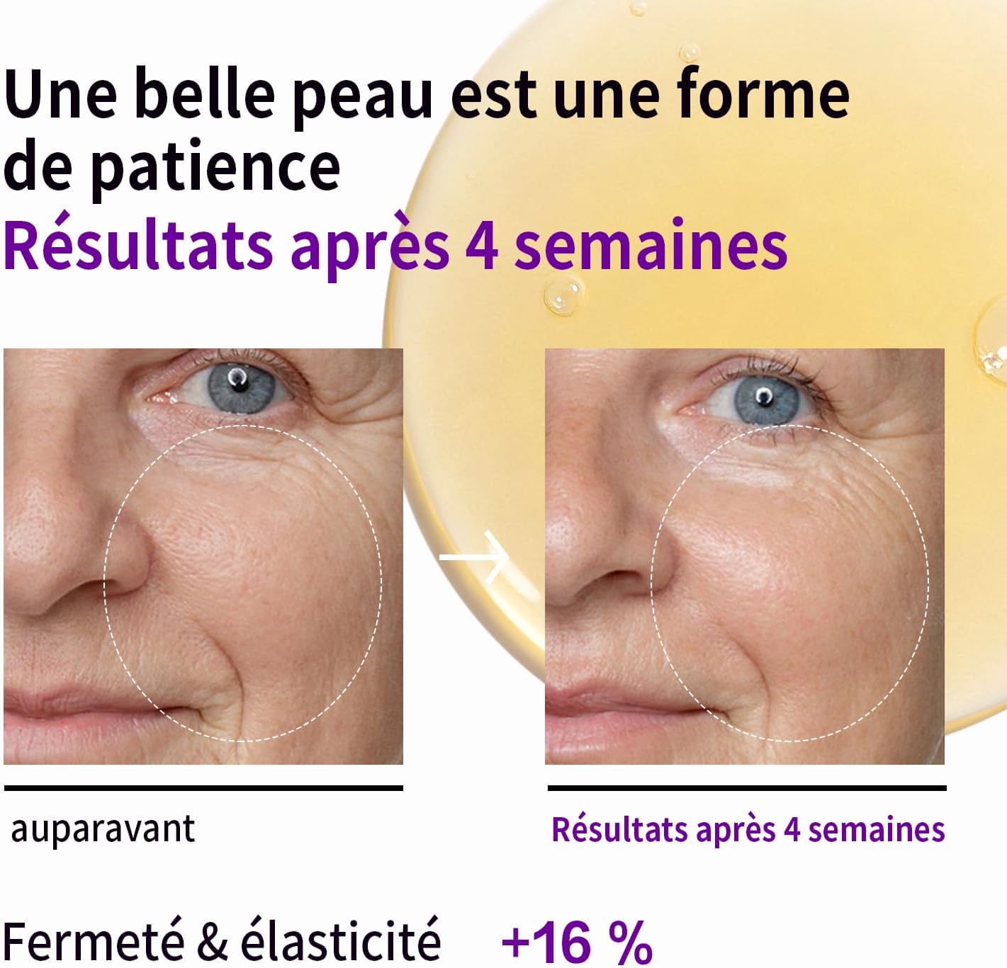 Detalle de RAZUYEN Peptide Gezichtsserum, 30 ml: gel met collageen en hyaluronzuur