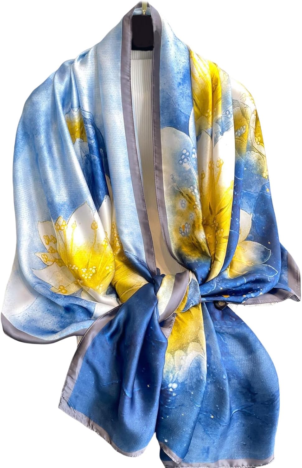 Thumbnail 2 de FAIRYGATE Satin Scarf: Silky Long Scarves for Women – 180 cm x 90 cm
