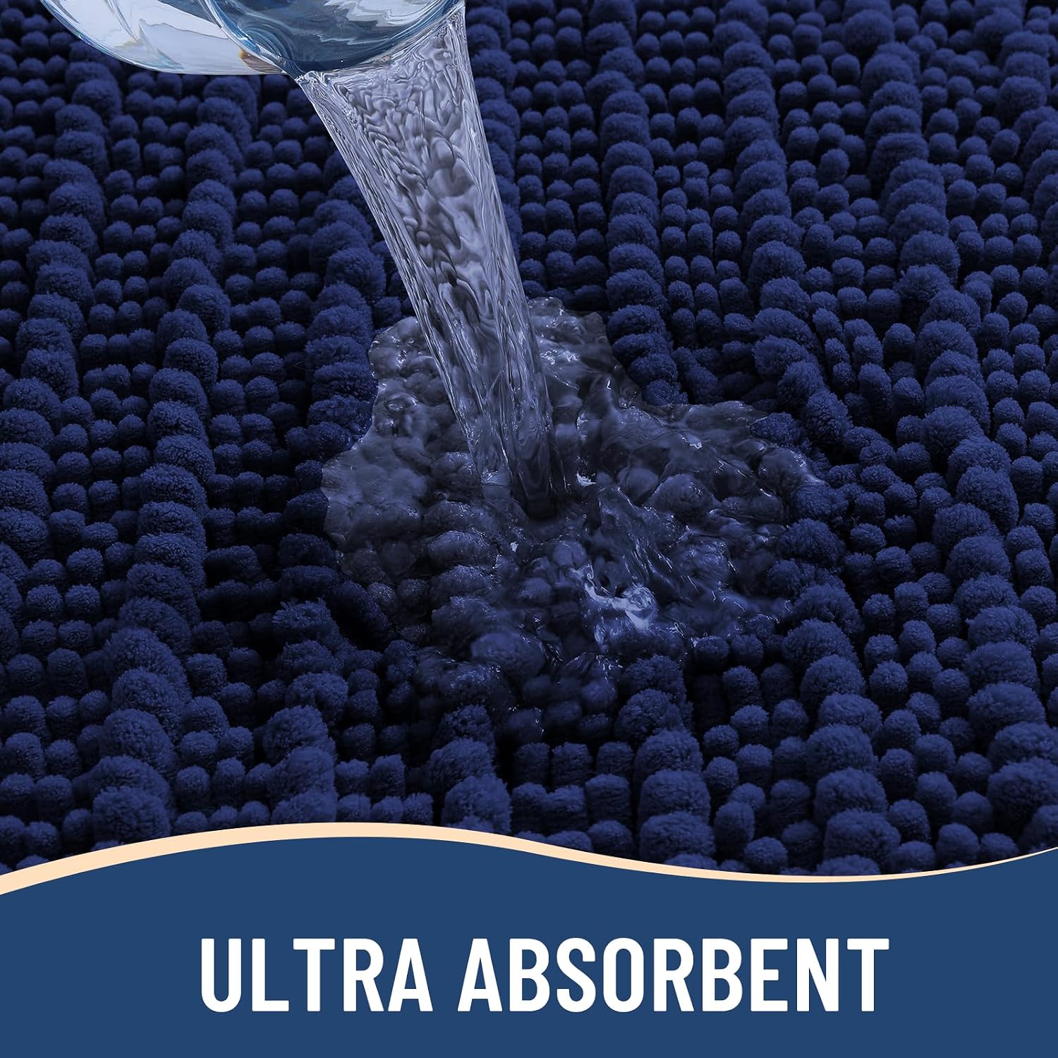 Detalle de Arotive U-Shaped Toilet Rug 24x20