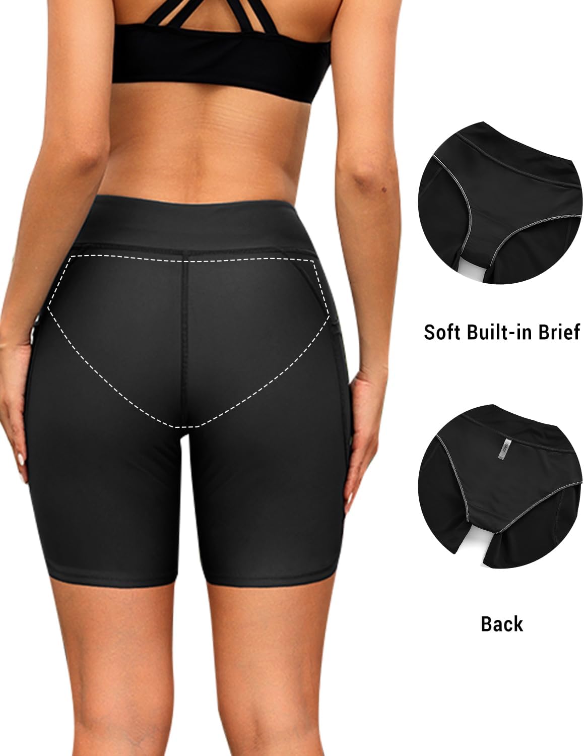 Thumbnail 4 de Daci High Waisted Swim Shorts 7