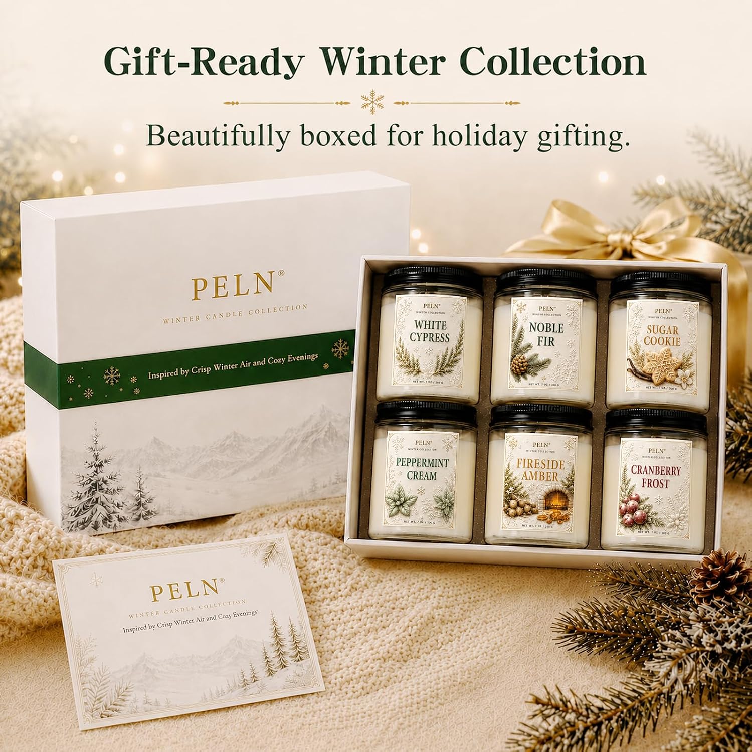 Detalle de Soy Candle Gift Set, 7 oz