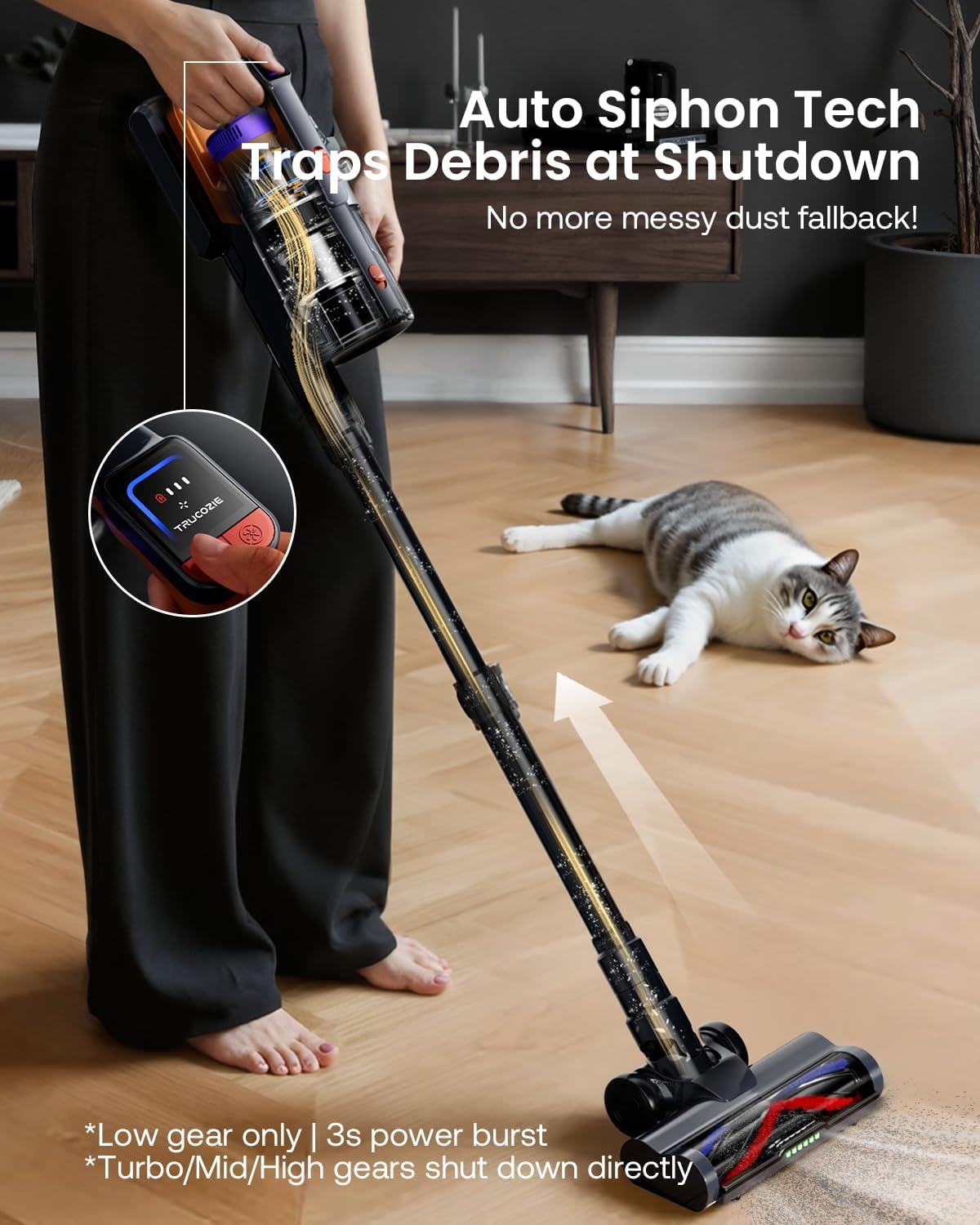 Thumbnail 4 de Golden Cordless Vacuum Cleaner 60Kpa — 70min Runtime 🧹