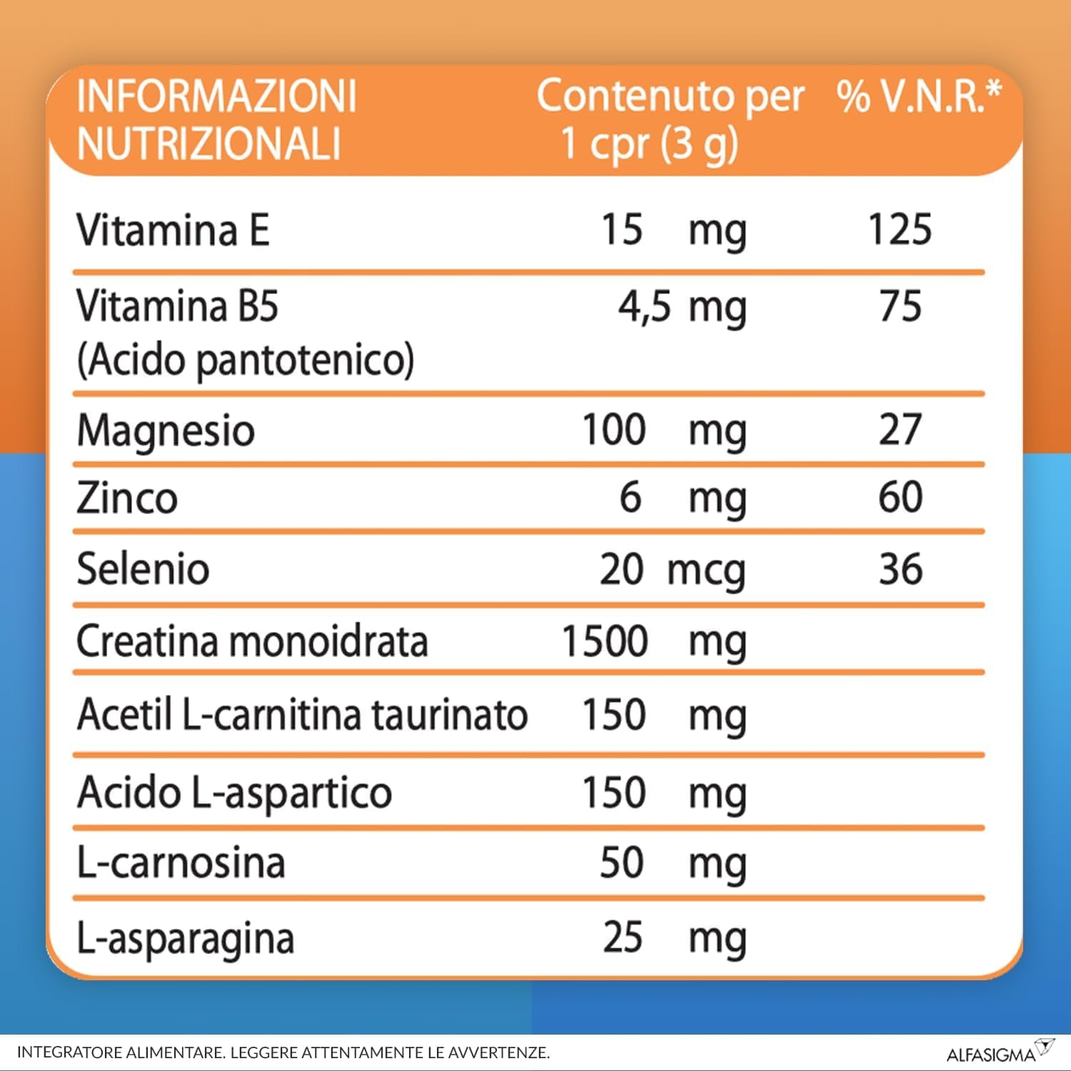 Thumbnail 6 de Carnidyn Plus: integratore per energia e concentrazione, 36 compresse masticabili agrumi