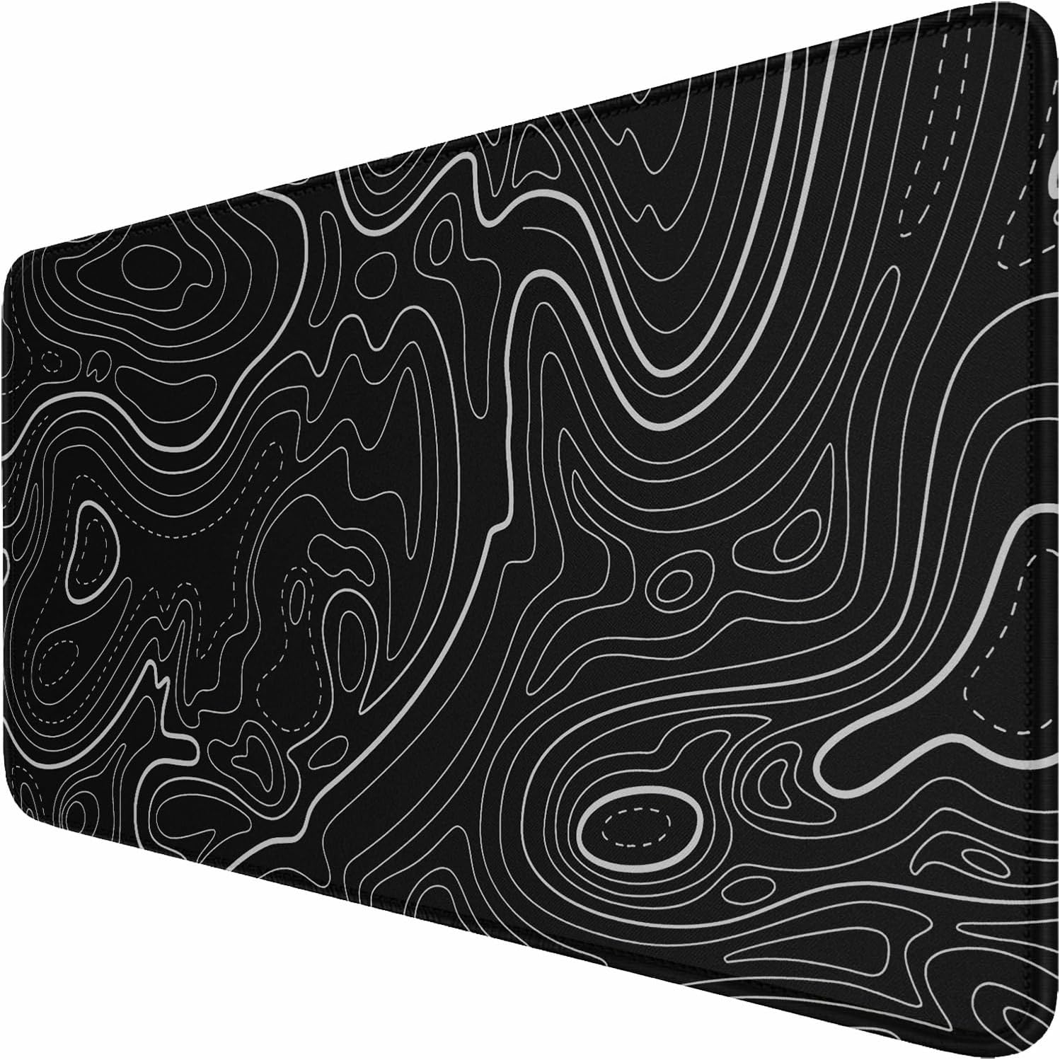 Detalle de Hsmienk Extended Gaming Mouse Pad, 31.5 x 15.7 in, Waterproof, Stitched Edges