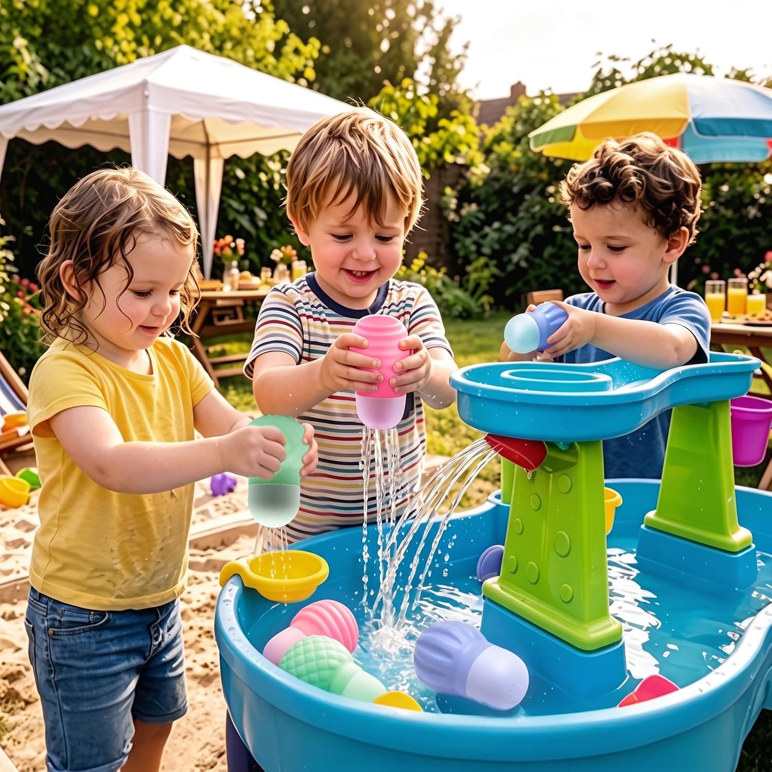 Thumbnail 1 de Sizobi Baby Bath Toys: Sensory Squeeze & Spray Water Play for Toddlers (Ages 1–3)