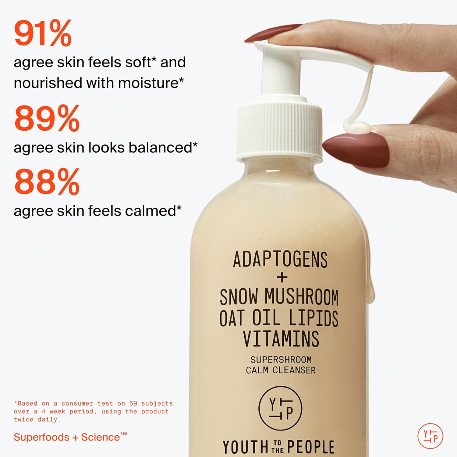 Thumbnail 5 de Youth To The People Adaptogen Cleanser: Calming, Non-Comedogenic Face Wash
