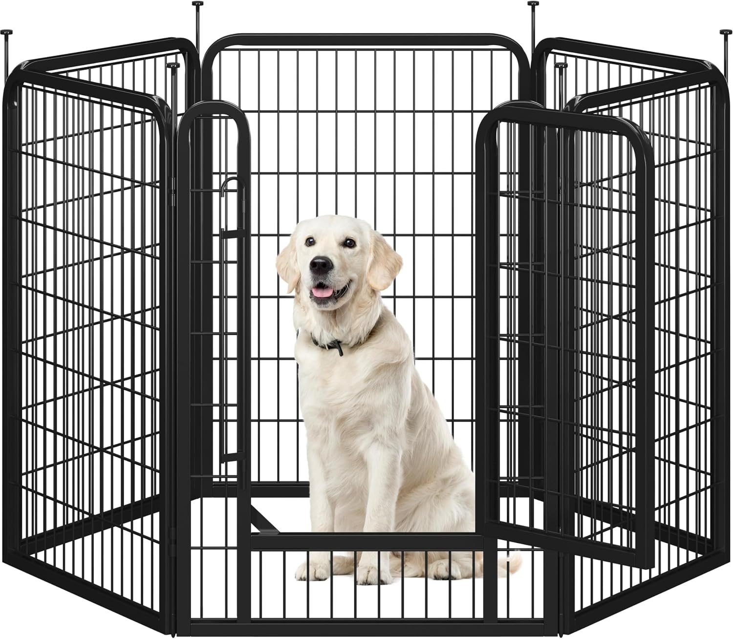 Yaheetech Dog Pen 100cm 6-panel playpen for dogs